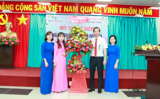 Nhà máy Nhiệt Vĩnh Tân 4: Ấm áp lễ mít tinh kỷ niệm ngày Quốc tế Phụ nữ 8-3
