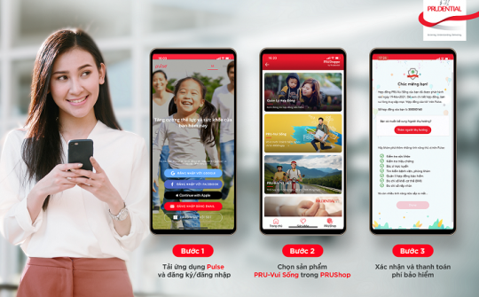 Prudential ra mắt sản phẩm bảo hiểm trực tuyến mới “Pru - Vui Sống”