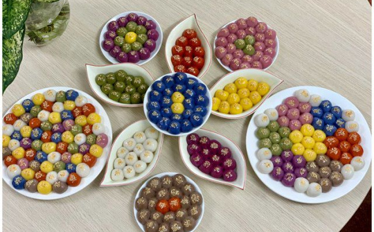 Rực rỡ sắc màu Tết Hàn thực