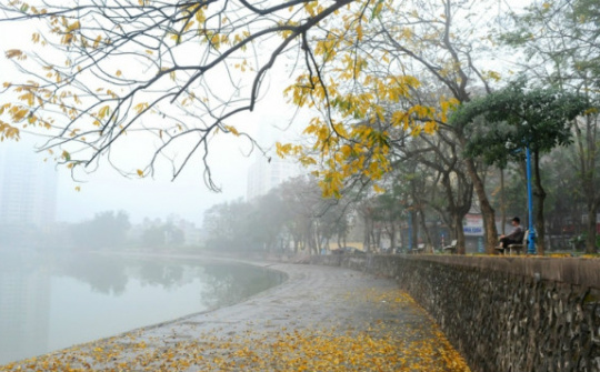 Thời tiết 14-4: Hà Nội sáng sớm có sương mù, mưa nhỏ rải rác