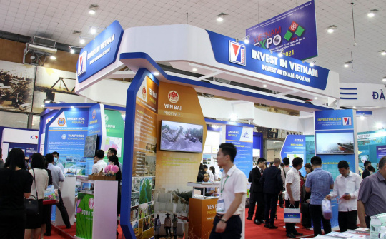 Khu gian hàng "Invest in VietNam" - điểm nhấn của VIETNAM EXPO 2021