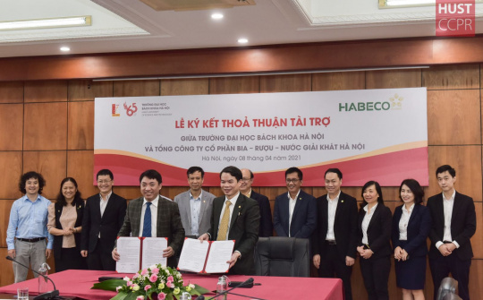 HABECO và Đại học Bách khoa Hà Nội hợp tác đào tạo nguồn nhân lực chất lượng cao cho ngành Công nghệ thực phẩm