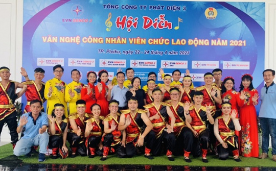 Công ty Nhiệt điện Phú Mỹ đạt giải nhì toàn đoàn tại hội diễn văn nghệ EVNGENCO 3 năm 2021