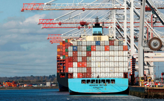 Giá cước thuê bao chuyến tàu container đạt mức cao nhất thập kỷ