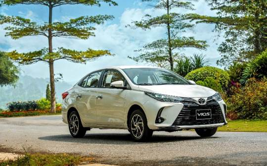 Vios mới hút khách nhờ tăng tiện ích