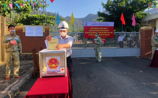 EVN đảm bảo cung ứng điện phục vụ bầu cử Đại biểu Quốc hội toàn quốc khóa XV và bầu cử Đại biểu Hội đồng Nhân dân nhiệm kỳ 2021 - 2026