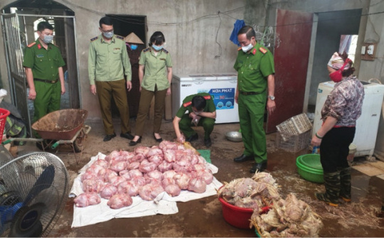 Quản lý thị trường các tỉnh, thành "vào cuộc", ngăn chặn thực phẩm bẩn