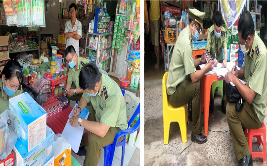 Đẩy mạnh truy quét thuốc lá nhập lậu bày bán công khai