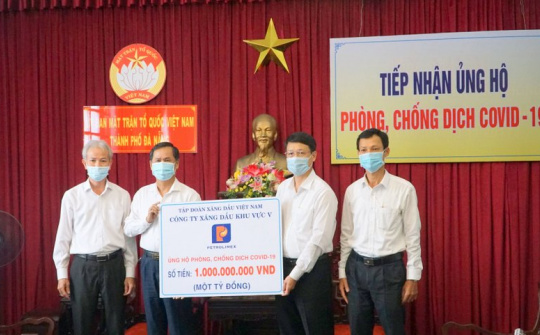 Petrolimex hỗ trợ Đà Nẵng 1 tỷ đồng kinh phí phòng chống dịch Covid-19