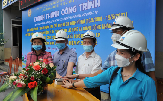 Than Cọc Sáu khánh thành công trình Hệ thống phun sương dập bụi