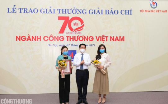 Giải báo chí 70 năm ngành Công Thương: Tôn vinh những đóng góp của đội ngũ người làm báo