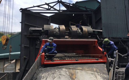 Than Thống Nhất: Phân xưởng Sàng tuyển than hoàn thành công trình hưởng ứng Tháng Công nhân năm 2021