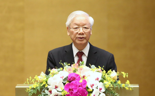 Tổng Bí thư Nguyễn Phú Trọng: Học tập và làm theo Bác phải bằng hành động cụ thể, thiết thực, nói đi đôi với làm