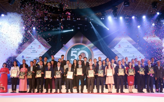 PV GAS lần thứ 9 liên tiếp vào TOP Forbes 50 công ty niêm yết tốt nhất Việt Nam năm 2021