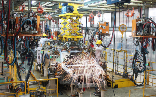 [Inforgraphic] Sản xuất công nghiệp Việt Nam giai đoạn 2016 - 2020 liên tục được mở rộng