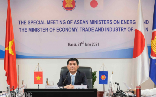 Các Bộ trưởng ASEAN - Nhật Bản thông qua Tuyên bố chung về chuyển dịch năng lượng