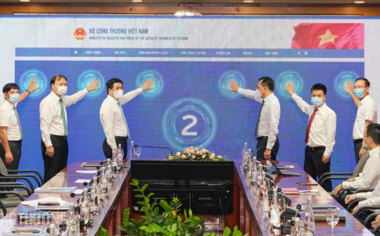 Khai trương giao diện mới của Cổng Thông tin điện tử Bộ Công Thương