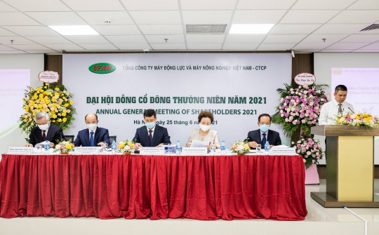 VEAM: Năm 2020, tỷ lệ chia cổ tức đạt 49,9%