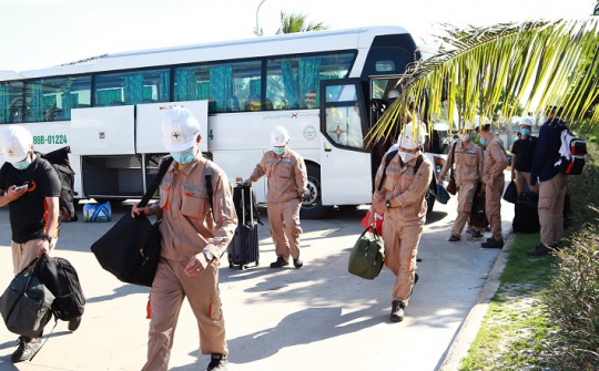 Nhiệt điện Vĩnh Tân 4: Đảm bảo sản xuất điện an toàn trong mùa dịch