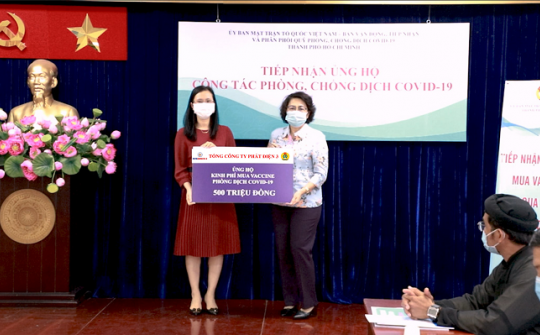 EVNGENCO 3: Ủng hộ 700 triệu đồng phòng, chống dịch Covid-19