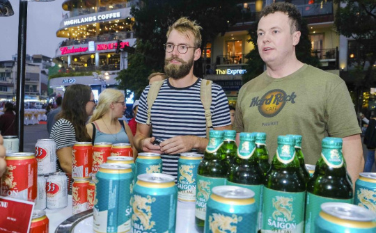 Bia Sài Gòn vững mạnh cùng ngành Công Thương