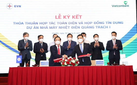 EVN ký Thỏa thuận Hợp tác toàn diện cho Dự án Nhà máy Nhiệt điện Quảng Trạch 1.