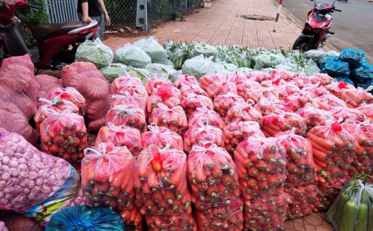 13 tấn hàng hóa đầu tiên được phân phối tới hệ thống 34 điểm bán bình ổn lưu động của Viettel Post