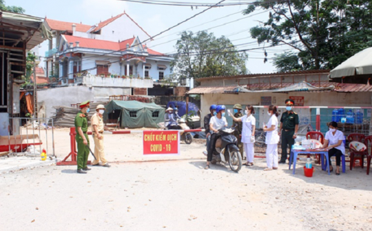 Vĩnh Phúc: Tăng cường, siết chặt các biện pháp phòng, chống dịch Covid-19