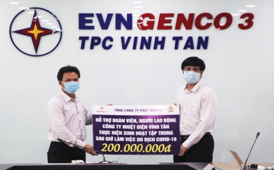 EVNGENCO 3 luôn đảm bảo chăm lo người lao động tốt nhất trong mùa dịch