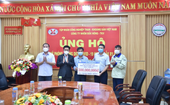 Công ty Nhôm Đắk Nông chung tay cùng cộng đồng đẩy lùi đại dịch Covid - 19