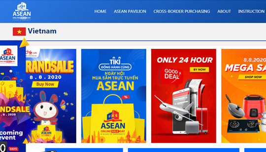 Khởi động chương trình Ngày mua sắm trực tuyến lớn nhất ASEAN 2021