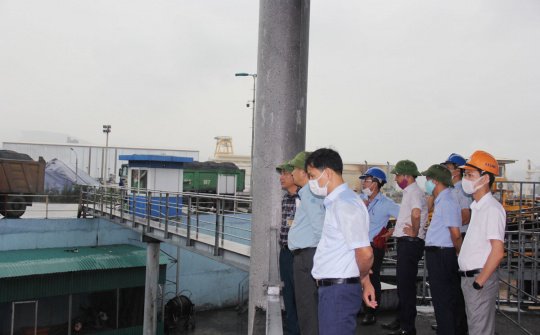 TKV: Kiểm tra tiến độ thực hiện Phương án bảo vệ môi trường khu vực cảng Km6