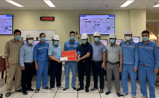 Công đoàn Công ty Nhiệt điện Thái Bình động viên người lao động, đoàn kết vượt qua đại dịch