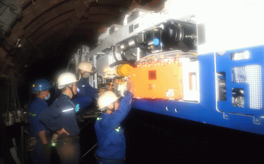 Than Dương Huy: Hiện đại hóa công tác vận tải trong hầm lò