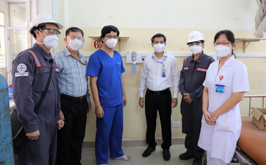 Bàn giao Công trình Hệ thống cấp Oxy (Khu A & D) cho Bệnh viện Bệnh Nhiệt đới