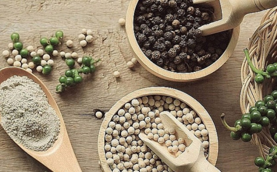 Hạt tiêu xuất khẩu Việt Nam chuyển dịch mạnh về cơ cấu sản phẩm