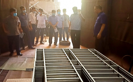 Trung tâm Phát triển Công Thương Vĩnh Phúc: Nghiệm thu đề án “Hỗ trợ kinh phí đầu tư máy móc  thiết bị tiên tiến trong sản xuất gia công cơ khí”