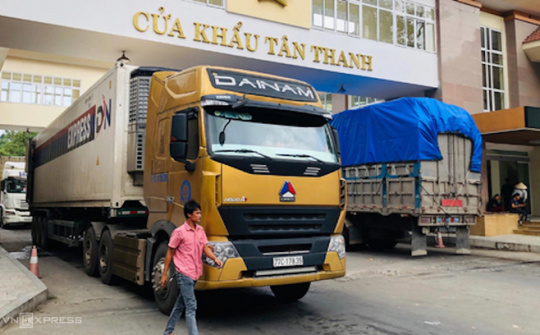 Hôm nay, Cửa khẩu Tân Thanh, Lạng Sơn hoạt động trở lại bình thường