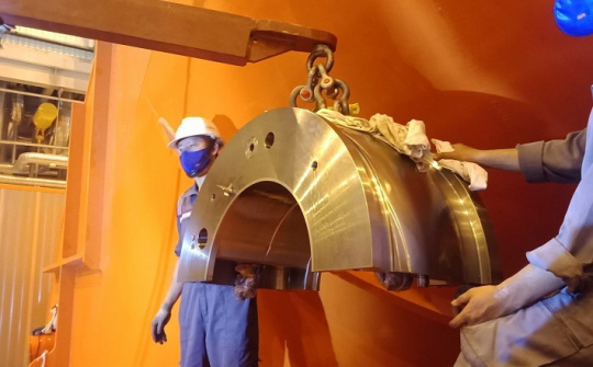 Nhà máy Nhiệt điện Vĩnh Tân 4 hoàn thành vượt tiến độ trung tu tổ máy S3 năm 2021