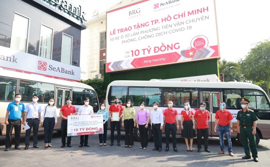 Tập đoàn BRG & SeABank chung tay hỗ trợ chính quyền, người dân Thành phố Hồ Chí Minh