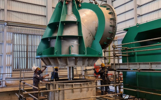 EPS hoàn thành vượt tiến độ công trình trung tu S3 nhà máy nhiệt điệt Vĩnh Tân 4