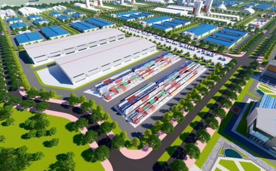 Long An: Gần 2.600 tỷ đồng đầu tư dự án kết cấu hạ tầng Khu công nghiệp Nam Tân Tập