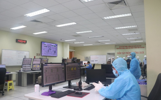 Diễn tập phòng, chống dịch Covid-19 tại Công ty Nhiệt điện Thái Bình