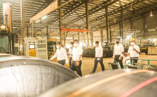 Công ty CP Cao su Đà Nẵng đón Đoàn công tác Thành ủy Đà Nẵng đến thăm và làm việc