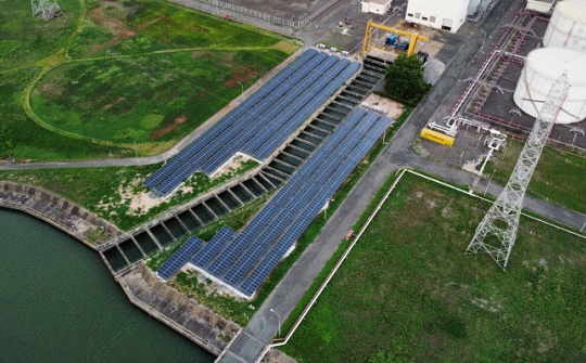 Công ty Nhiệt điện Phú Mỹ chú trọng sử dụng năng lượng mặt trời