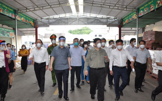 Bộ trưởng Nguyễn Hồng Diên tham gia Đoàn Công tác của Chính phủ về công tác chống dịch Covid-19 tại một số tỉnh phía Nam