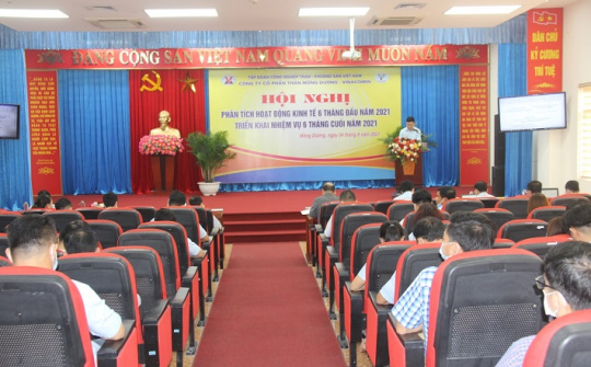 Than Mông Dương đưa ra nhiều giải pháp thực hiện nhiệm vụ 6 tháng cuối năm 2021