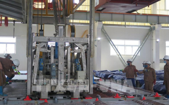 Dự án mở rộng Nhà máy luyện đồng Lào Cai ra lò tấn đồng cathode đầu tiên