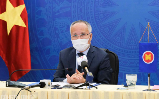 Thứ trưởng Trần Quốc Khánh: ASEAN hướng đến mục tiêu đưa Hiệp định RCEP có hiệu lực vào 1/1/2022