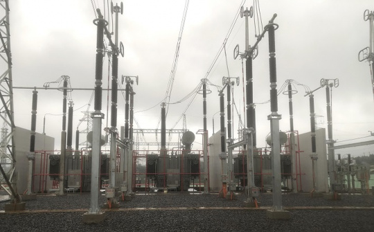 Công ty Truyền tải điện 3 hỗ trợ kỹ thuật chủ đầu tư nhà máy điện gió đóng điện Trạm biến áp 500kV Pleiku 3